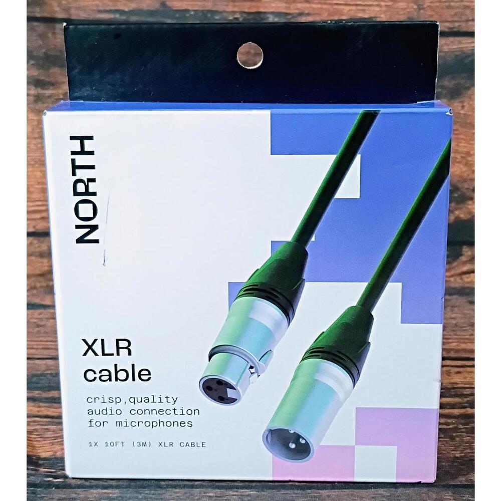 NORTH XLR Cable 10ft for Microphones‎